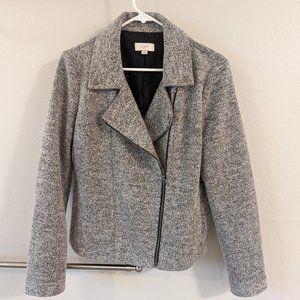 The Loft Grey Zip Up Professional Jacket